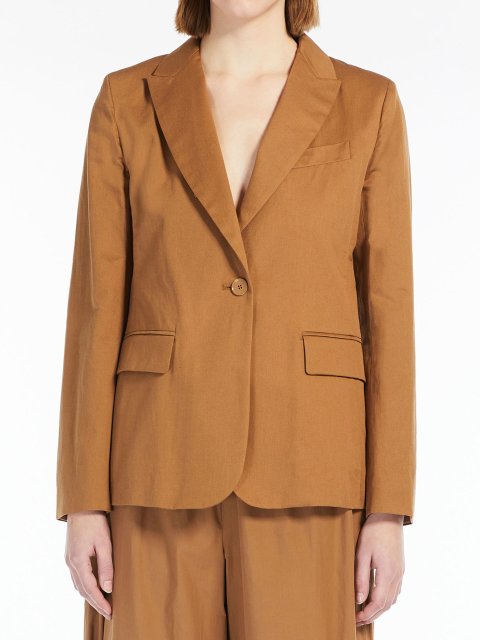 Коричневий жакет WEEKEND MAX MARA : фото 1 - Invogue