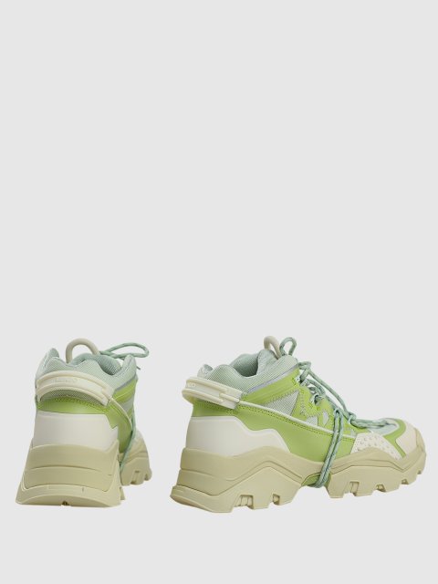 Зелёные сникерсы KENZO: фото 3 - Invogue