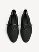 Чорні балетки By Malene Birger з поліестеру із сітки: фото 3 - Invogue