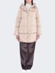Бежевий пуховик WEEKEND MAX MARA: фото - Invogue