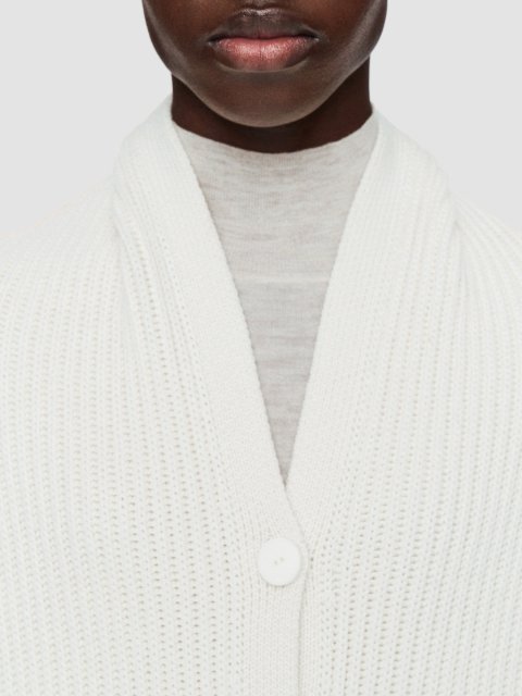 Білий кардиган Joseph з вовни, шовку та кашеміру: фото 3 - Invogue