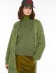 Зелений кардиган WEEKEND MAX MARA у рубчик: фото 3 - Invogue