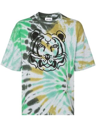 Бірюзова футболка KENZO : фото - Invogue