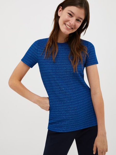 Синяя футболка MAX&CO: фото 1 - Invogue