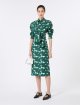 Сукня з принтом MAX MARA з бавовняного попліну: фото 1 - Invogue