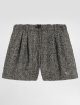 Cірі шорти DOLCE&GABBANA KIDS з вовни: фото - Invogue