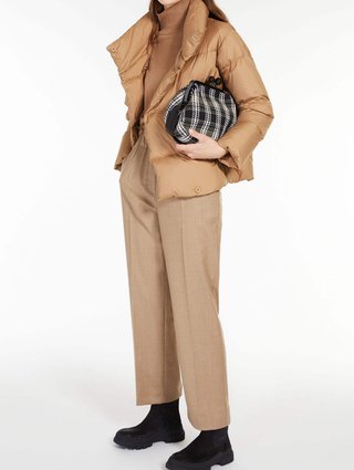 Бежевая куртка WEEKEND MAX MARA: фото 3 - Invogue