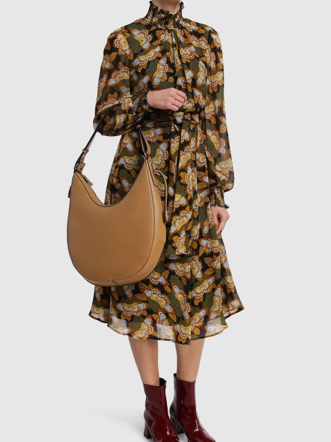 Чёрное платье MARELLA: фото 1 - Invogue