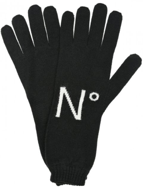 Чёрные перчатки № 21 KIDS: фото - Invogue