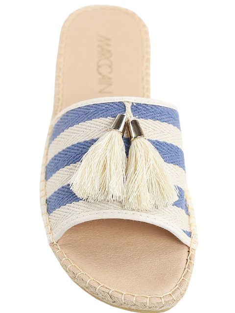 Синие эспадрильи MARC CAIN: фото 6 - Invogue