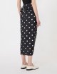 Чорна спідниця в горох Sportmax з шовку: фото 3 - Invogue