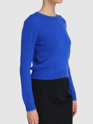 Синий свитер WEEKEND MAX MARA: фото 3 - Invogue