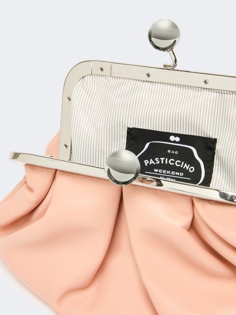 Розовая сумка Pasticcino Weekend MaxMara кожаная: фото 4 - Invogue
