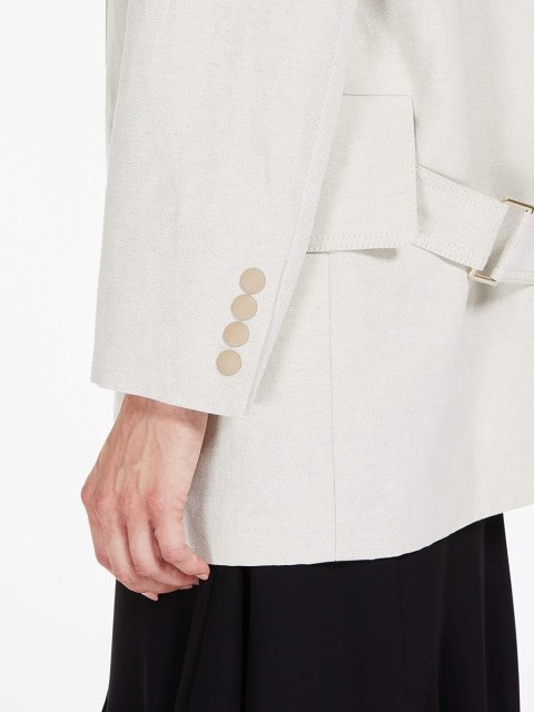 Бежевий жакет MAX MARA : фото 3 - Invogue