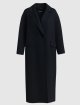 Черное пальто MAX MARA: фото - Invogue