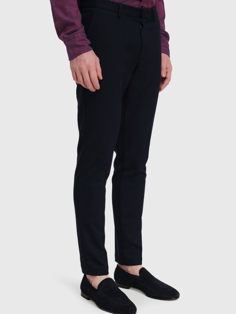 Синие брюки BOSS: фото 3 - Invogue