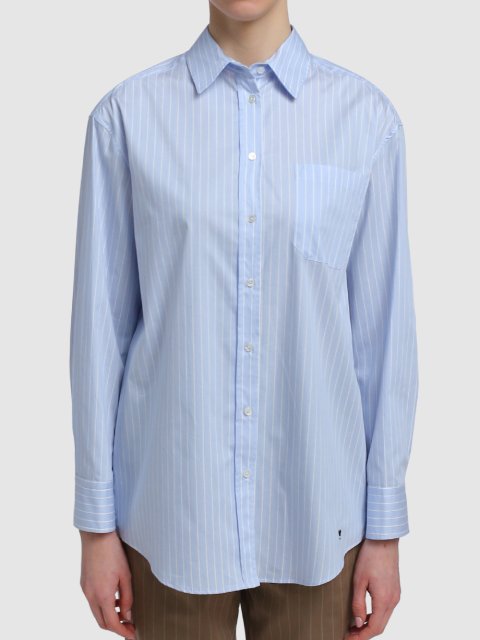 Блакитна сорочка WEEKEND MAX MARA : фото 2 - Invogue