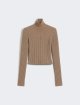 Кремовый гольф MAX MARA из шерсти и кашемира: фото - Invogue