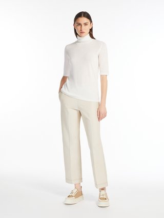 Белый джемпер Max Mara шерстяной: фото 3 - Invogue