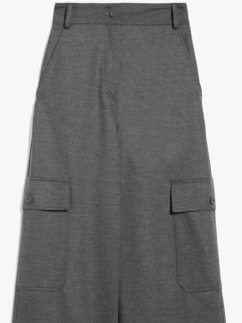 Сірі брюки MAX MARA : фото 3 - Invogue