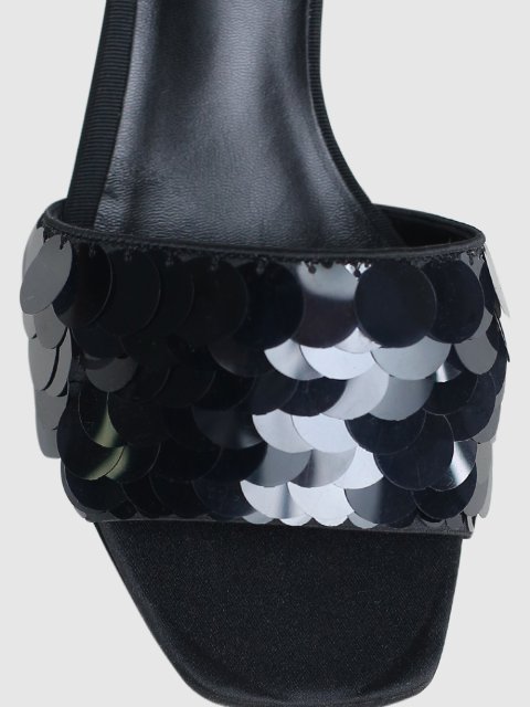 Чёрные мюли WEEKEND MAX MARA: фото 5 - Invogue