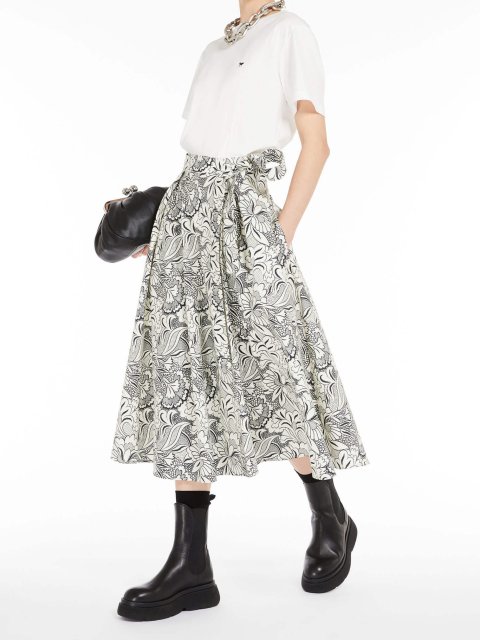 Чорна спідниця WEEKEND MAX MARA : фото 4 - Invogue