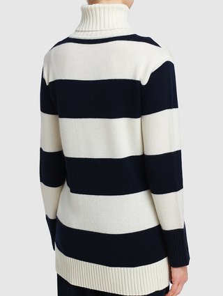 Белый свитер MAX MARA: фото 4 - Invogue