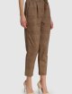 Коричневые брюки MARELLA: фото 3 - Invogue