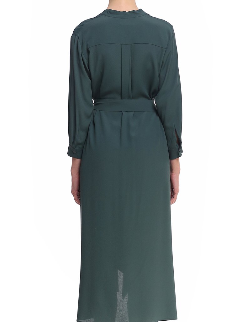 Зелёное платье WEEKEND MAX MARA: фото 4 - Invogue