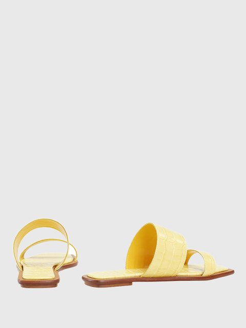 Жовті шльопанці MAX&CO : фото 3 - Invogue