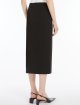 Чорна спідниця Sportmax з еластичної бавовни: фото 3 - Invogue