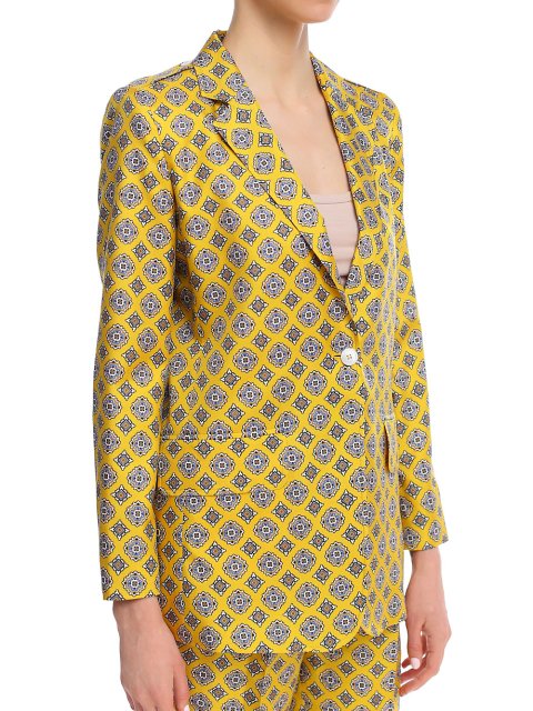 Жёлтый пиджак MAX MARA: фото 3 - Invogue