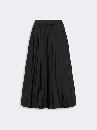 Черная юбка Weekend Max Mara из полиамида: фото - Invogue