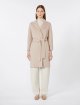 Бежеве пальто MAX MARA з чистої вовни: фото 2 - Invogue