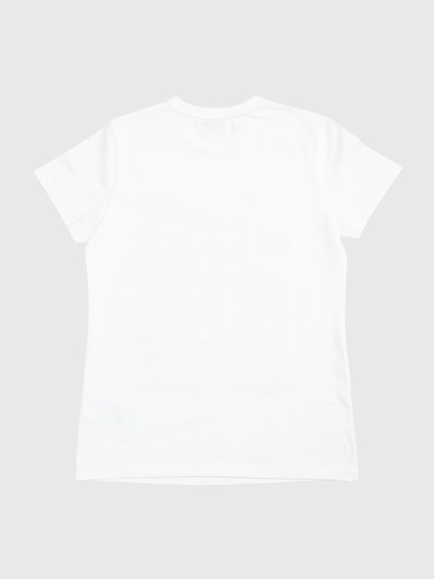 Белая футболка MOSCHINO KIDS: фото 1 - Invogue