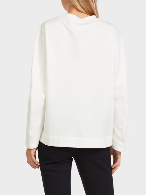 Білий світшот MARC CAIN : фото 2 - Invogue