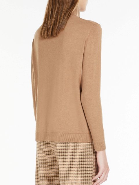 Бежевый свитер WEEKEND MAX MARA: фото 2 - Invogue