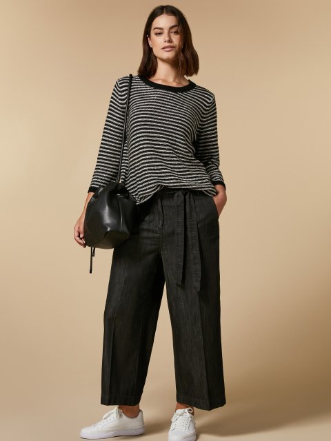 Чорний светр MARINA RINALDI : фото 4 - Invogue