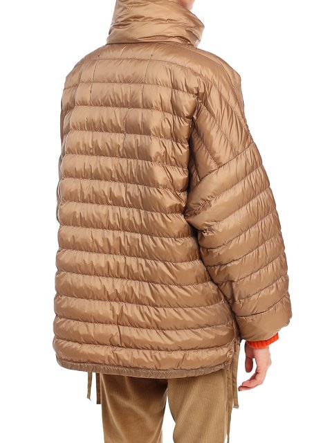 Коричневая куртка WEEKEND MAX MARA: фото 6 - Invogue