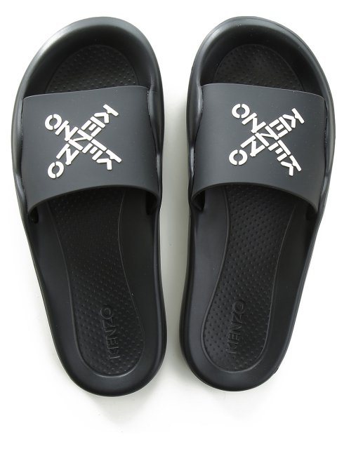 Чорні шльопанці KENZO : фото 3 - Invogue