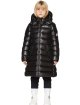 Чорне пальто MONCLER ENFANT : фото 1 - Invogue