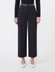 Темно-сині брюки MAX MARA укорочені: фото 2 - Invogue