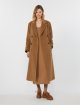 Темно-бежеве пальто WEEKEND MAX MARA з вовни та альпаки: фото 1 - Invogue