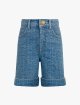 Блакитні шорти BALMAIN KIDS з бавовни: фото - Invogue