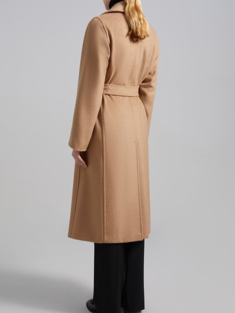 Темно-бежеве пальто MAX MARA з верблюжої вовни: фото 2 - Invogue