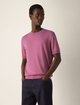 Розовый свитер ZEGNA из хлопка: фото 1 - Invogue