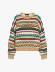 Светр WEEKEND MAX MARA з жакардовим візерунком: фото - Invogue