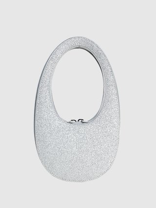 Серебристая сумка COPERNI: фото 1 - Invogue