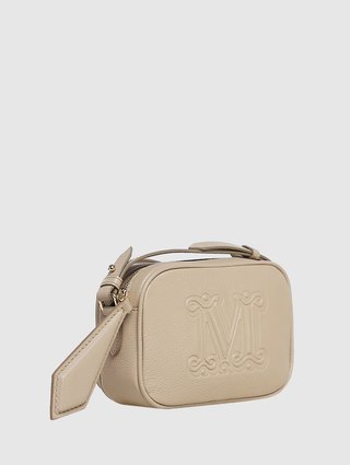 Бежевая сумка MAX MARA: фото 4 - Invogue
