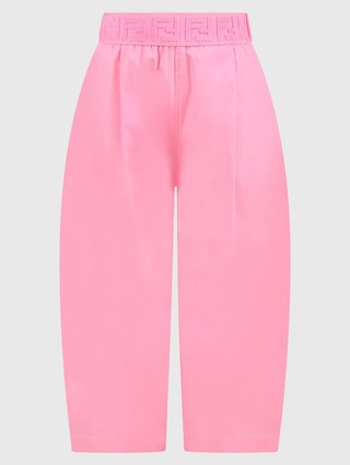 Розовые кюлоты FENDI KIDS: фото - Invogue